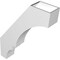 Ekena Millwork 5 1/2-in. W x 24-in. D x 32-in. H Balboa Architectural Grade PVC Knee Brace BRCP055X24X32BOA - alternate 6